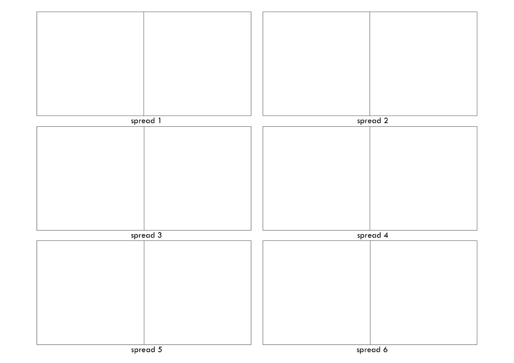 Picture book template (spreads 1-6)